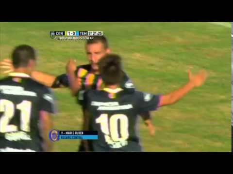 Gol de Marco Ruben, Central 1-0 Temperley. FPT.