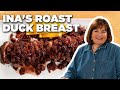 Ina Garten S Roast Duck Breast With Cherries And Port Barefoot Contessa Food Network