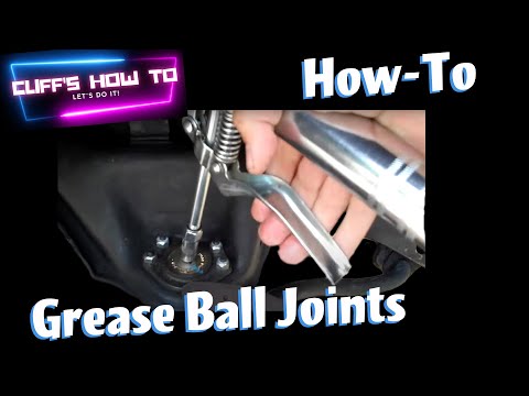 How-To Grease Ball Joints, Tie Rods, and Other Suspension Components.