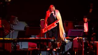 Rick Wakeman on the portable keyboard