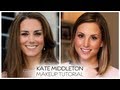 KATE MIDDLETON Makeup Tutorial - YouTube