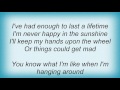 Rubyhorse - Happy In The Sunshine Lyrics