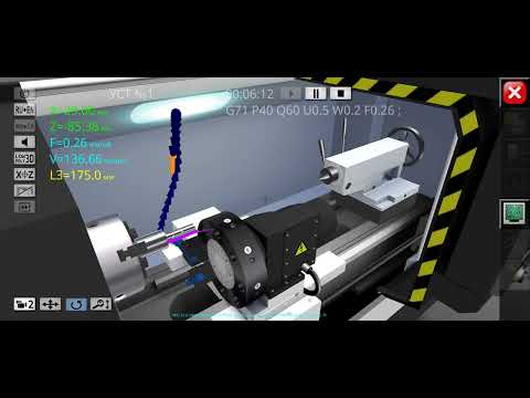 Cnc Lathe Canned Cycle Programming G70 G71 - Cnc Lathe Canned Cycle Example -Cnc G71 Program Example