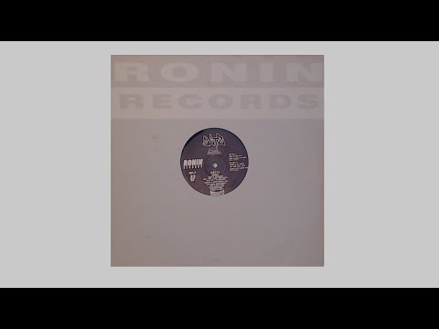 Skitz Alongside Roots Manuva - Blessed Be The Manner - 1996 Ronin Records - 12" Vinyl Upload - UKHH