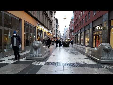 Sweden , Stockholm, Drottninggatan , Walk  1