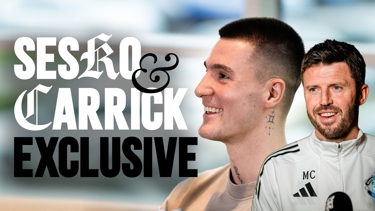 Benjamin Sesko & Michael Carrick DOUBLE Exclusive | Inside Carrington Ep: 14