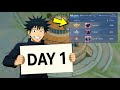 MY FIRST DAY GRINDING TO BE A TOP GLOBAL JULIAN MLBB