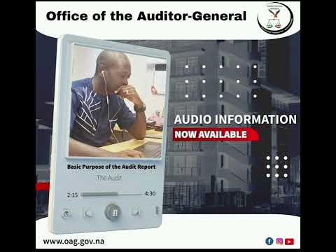 The Audit: Audio Information Publication