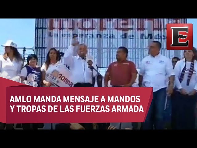Rechaza AMLO que vaya a eliminar a la Sedena y la Semar | Excélsior