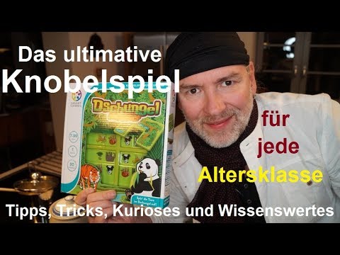 Dschungel Abenteuer Spiel - Knobelspiel für die ganze Familie - Logisches denken trainieren und üben