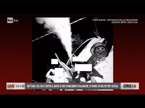 Nettuno: col Suv contro il muro di uno stabilimento balneare, si fanno un selfie - Ore 14 09/10/2023