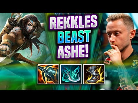 REKKLES IS A BEAST WITH ASHE! - G2 Rekkles Plays Ashe ADC vs Ezreal! | Patch 11.22