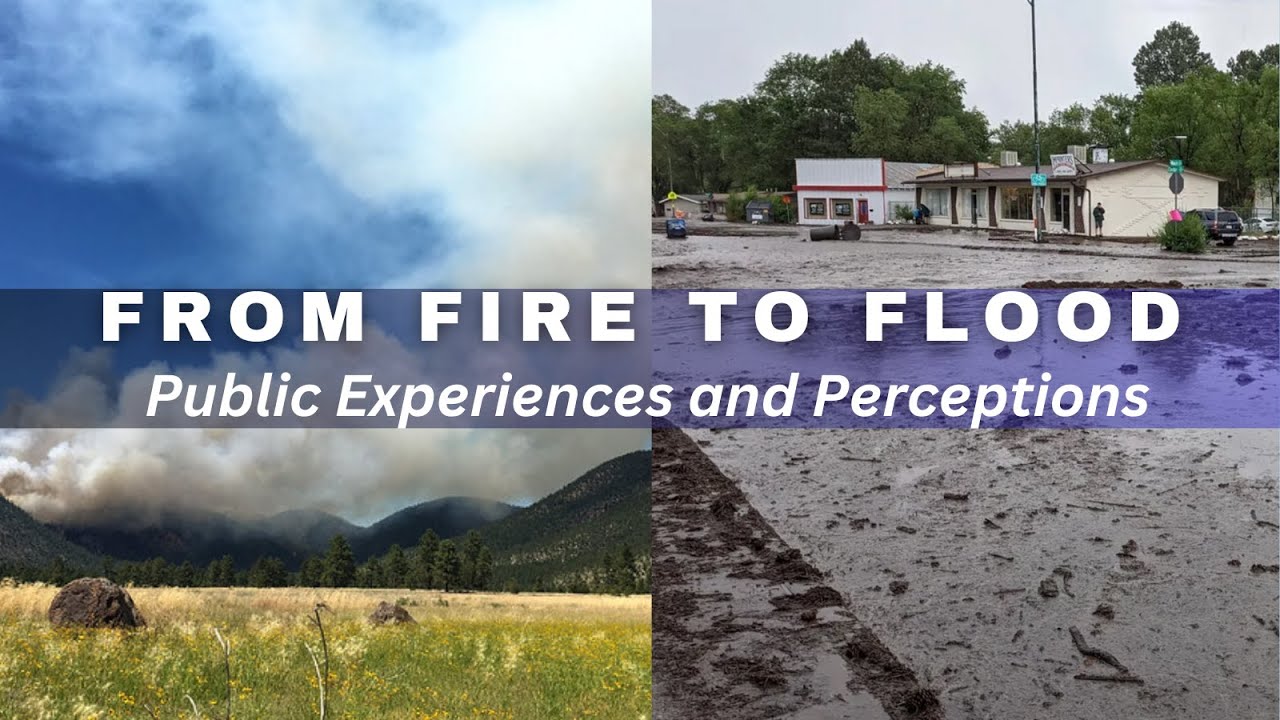 Public Experiences and Perceptions with Wildfire and Flooding