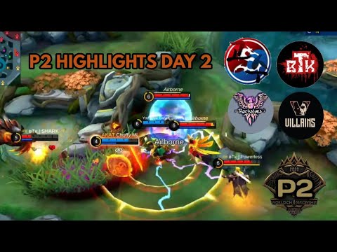 P2 NA TOURNAMENT HIGHLIGHTS DAY 2 | 4v5?!? | BTK vs Akatsuki | GOSU vs TRS | Villains vs TRS