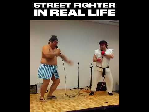 Street Fighter SFX Sound Battle - Funny Video Ryu vs E Honda