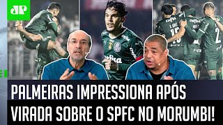 ‘Você vê a postura dos caras do Palmeiras e…’: Verdão impressiona após 2 a 1 no São Paulo