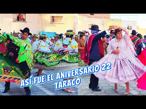 ANIVERSARIO 22 del Municipio de Taraco 2025, se celebró con la fabulosa entrada de danzas Bolivia