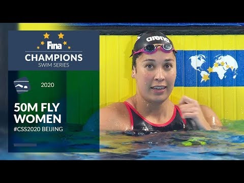 Плавание 50m Fly Women | Beijing Day 2 | FINA Champions Swim Series 2020