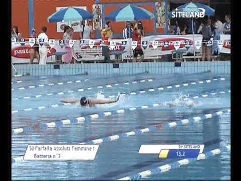 Serie 7 dei 50 Farfalla  Assoluti Femmine Master - 13 Memorial Andrea Bettiol