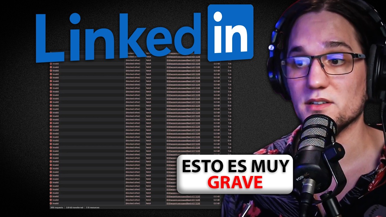 LinkedIn te está espiando sin que lo sepas.