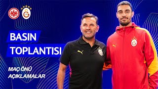 🔴 Teknik Direktörümüz Okan Buruk ile oyuncumuz Kaan Ayhan’ın, maç önü basın toplantısı #SGEvGS #UCL