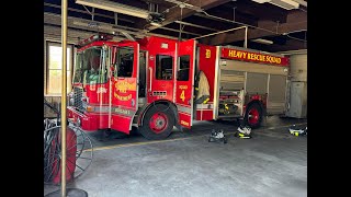 3x Special MVA Detroit Fire Department Squad 4