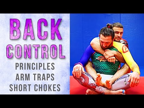 BACK CONTROL:  Principles, Arm Traps and Short Chokes!