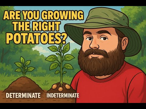 Determinate vs Indeterminate Potatoes 🌱 | Why I Mound & Rotate Crops for Better Yields