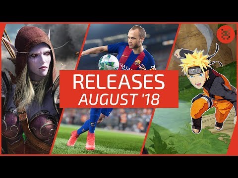 Neue SPIELE im AUGUST 2018 für PS4, Xbox One, PC & Nintendo Switch