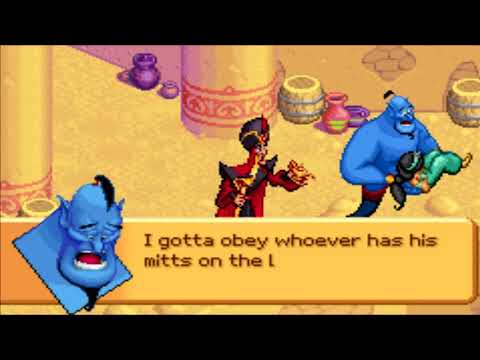 Kingdom Hearts Chain of Memories (GBA) Cutscene #33 Jafar Kidnaps Jasmine
