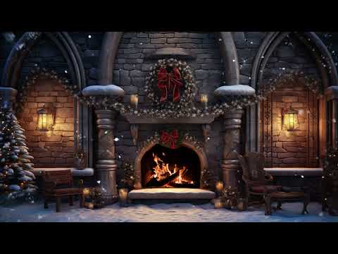 Cozy Fireplace Sounds for Sleeping, Relaxing - Crackling Fire