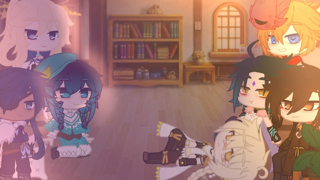 genshin impact reacts  (part1/2)*MY AU