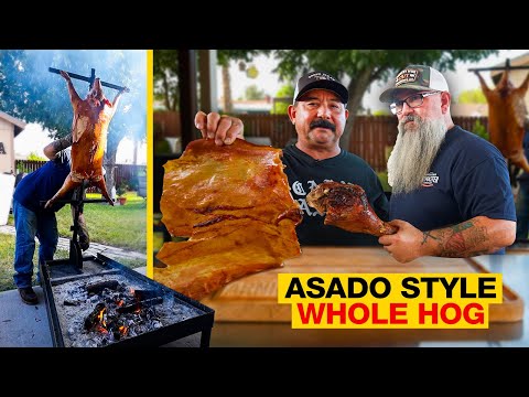 How to ROAST a WHOLE HOG on an ASADO SPINNING CROSS (Big Jav's BBQ Interview & Recipe)