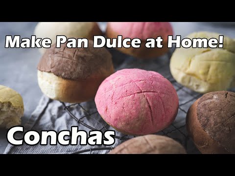 How to Make Pan Dulce at Home | The Easiest Way to Cook Conchas| The BEST Dulce Recipe Yet