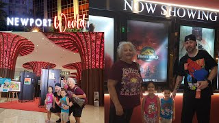 Jurassic world Rebirth movie watching @ new port mall cinema manila 🇵🇭