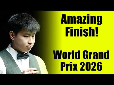 Absolute Brilliant Performance by Zhao Xintong in The Semi-Final! World Grand Prix 2026