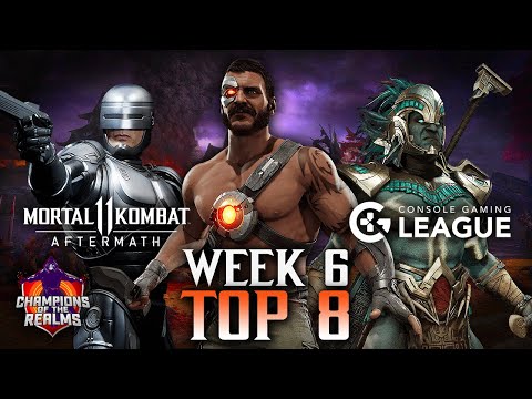 Champions of the Realms: Week 6 TOP 8 - Tournament Matches - MK11
