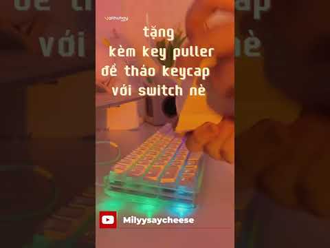 Bàn Phím Cơ Milyy Pudding S60 - Chiếc Áo Mới Cho Góc Làm Việc Nhàm Chán