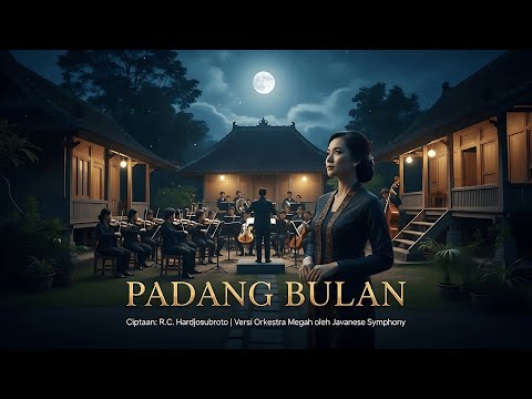 PADANG BULAN – Versi Orkestra Megah | Ciptaan R.C. Hardjosubroto | Javanese Symphony