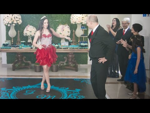 Debutante desafio de dança Pai e Filha, olha o que esse pai fez