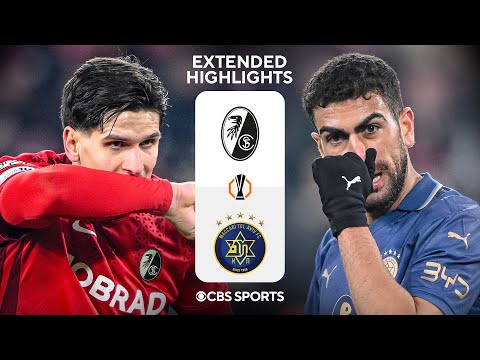Freiburg vs. Maccabi Tel-Aviv: Extended Highlights | UEL League Phase MD 7 | CBS Sports Golazo