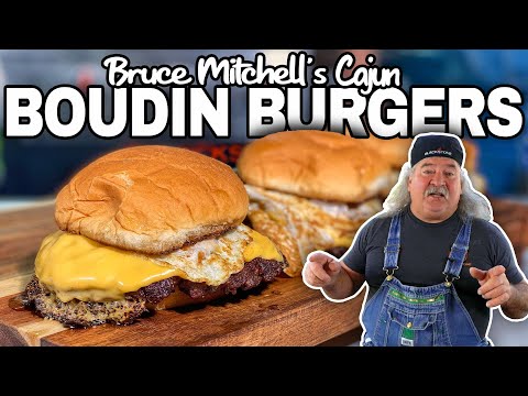 Boudin Burgers with Bruce Mitchell | Blackstone Griddle
