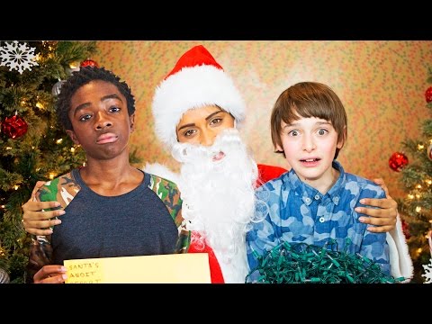 If Santa Was a Jerk (ft. The Kids of Stranger Things)