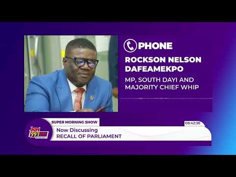Rockson Dafeamekpor Fires Back at Minority Over 'Needless' Parliament Recall Comment