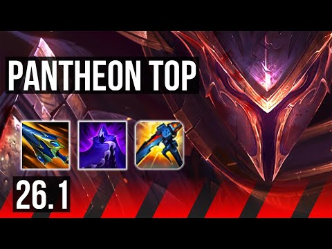 PANTHEON vs MORDEKAISER (TOP) | 5k gold comeback | EUW Master | 26.1