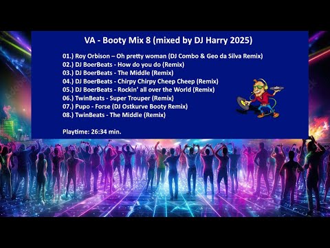 VA - Booty Mix 8 (mixed by DJ Harry 2025)