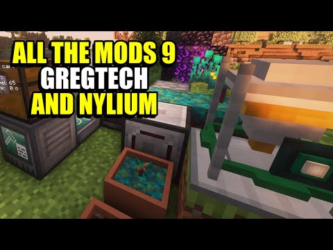 Ep15 Gregtech and Nylium - Minecraft All The Mods 9 Modpack