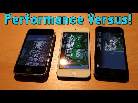 San Andreas Performance : iPhone 5 vs iPhone 4S vs iPhone 3GS !