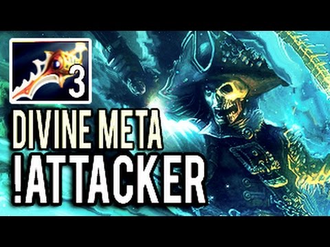 THE BEST KUNKKA IN THE WORLD IS BACK! WITH 3 DIVINES - !Attacker Dota 2