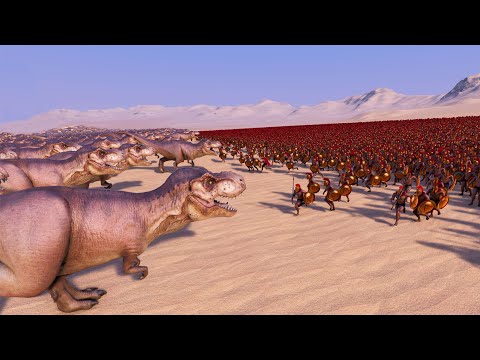 1700 T-REX vs 33K SPARTANS
